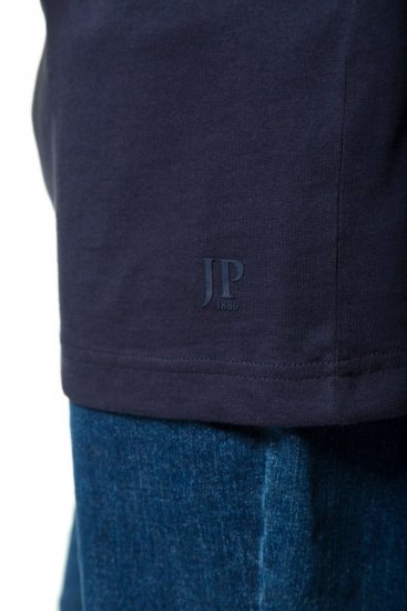 JP1880 702415 T-shirt à col V Bleu marine - T-shirts - T-shirts Homme Grande Taille