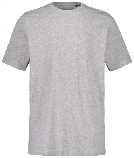 JP1880 702558 T-shirt à col rond Gris chiné - T-shirts - T-shirts Homme Grande Taille