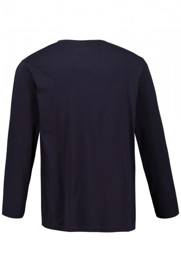 JP1880 702559 T-shirt à manches longues Bleu marine - T-shirts - T-shirts Homme Grande Taille