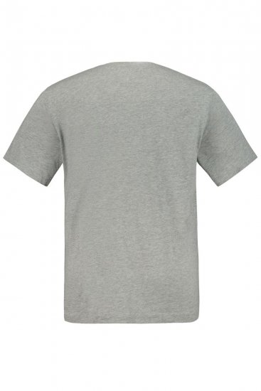 JP1880 702637 T-shirt à col rond lot de 2 Gris chiné - T-shirts - T-shirts Homme Grande Taille