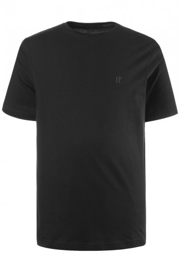 JP1880 702637 T-shirt à col rond lot de 2 Noir - T-shirts - T-shirts Homme Grande Taille