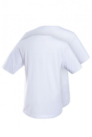 JP1880 702637 T-shirt à col rond lot de 2 Blanc - T-shirts - T-shirts Homme Grande Taille