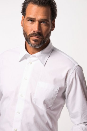 JP1880 703633 Chemise business manches longues Blanc - Chemises - Chemises Grandes Tailles Hommes