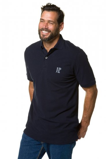 JP1880 704317 Polo lot de 2 Noir/Bleu marine - Polos - Polos homme grande taille