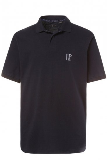 JP1880 704317 Polo lot de 2 Noir/Bleu marine - Polos - Polos homme grande taille