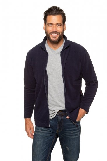 JP1880 705552 Veste polaire à col montant Bleu marine - Sport & outdoor - Vêtements de sport grande taille 