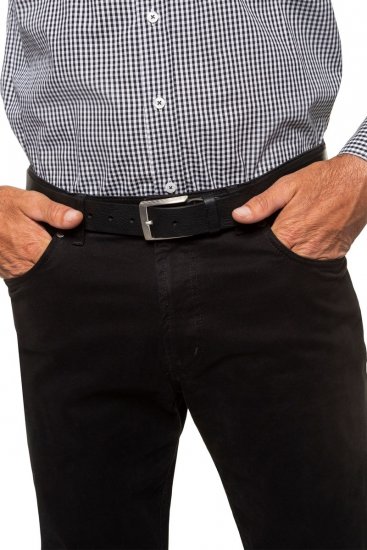 JP1880 706592 Ceinture en cuir Noir - Accessoires - Accessoires pour homme
