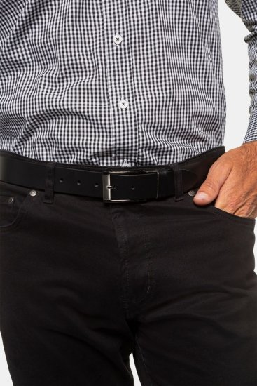 JP1880 707865 Ceinture en cuir Noir - Accessoires - Accessoires pour homme