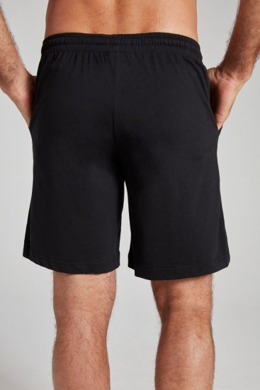 JP1880 Shorts Elastic Waistband Black - Pantalons/shorts de survêtement - Survêtement/jogging grandes tailles