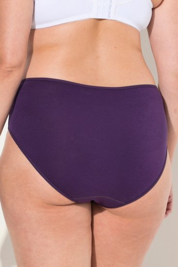 Ulla Popken 710201 Culottes lot de 5 Aubergine - Culottes - 