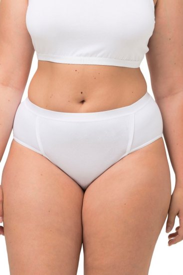 Ulla Popken 711214 Culottes lot de 2 Blanc - Culottes - 