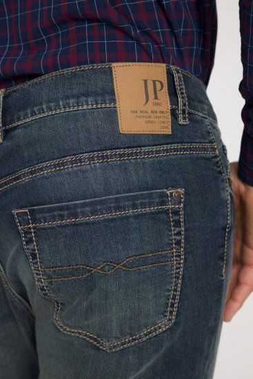 JP1880 Jeans Straight Fit Super Stretch Denim Used Blue - Jeans et pantalons - Jeans et Pantalons grande taille 