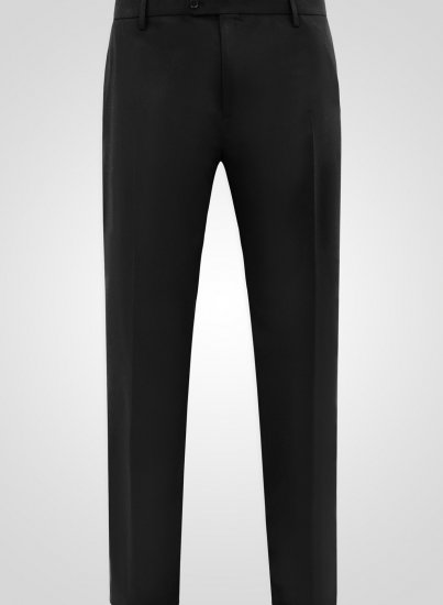 D555 Ted 4 Way Stretch Tailored Trouser Noir - Costumes - Costumes grandes tailles 