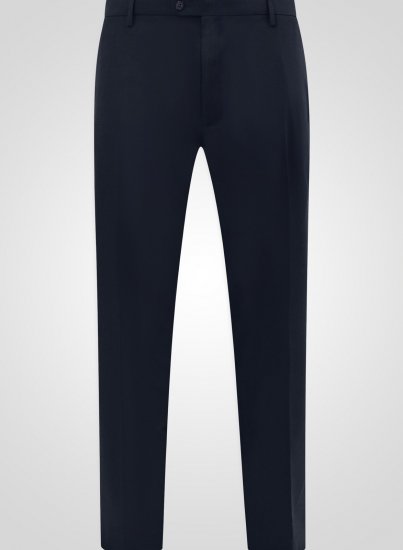 D555 Ted 4 Way Stretch Tailored Trouser Bleu marine - Costumes - Costumes grandes tailles 