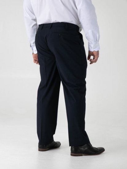 D555 Ted Pantalon de costume Bleu marine - Costumes - Costumes grandes tailles 