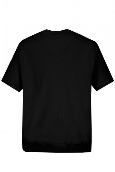 JP1880 712616 T-shirt coupe ventre Noir - T-shirts - T-shirts Homme Grande Taille