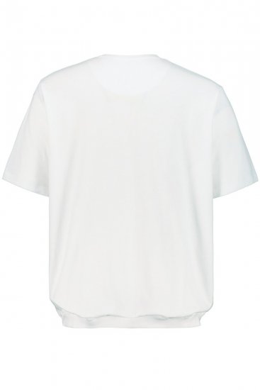 JP1880 712616 T-shirt coupe ventre Blanc - T-shirts - T-shirts Homme Grande Taille