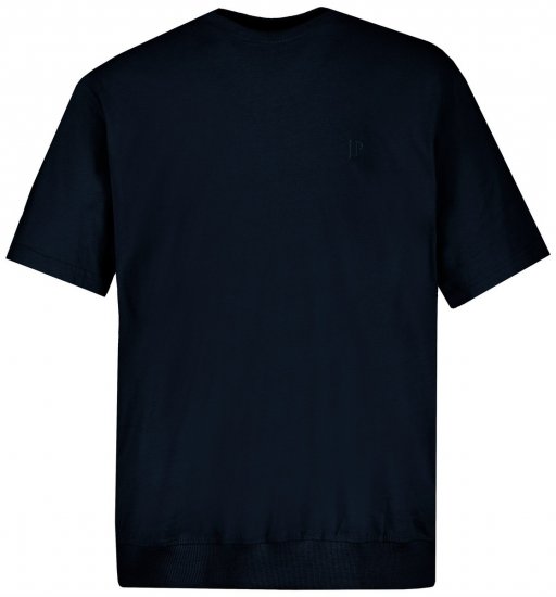 JP1880 712616 T-shirt coupe ventre Bleu marine - T-shirts - T-shirts Homme Grande Taille