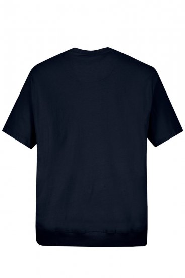JP1880 712616 T-shirt coupe ventre Bleu marine - T-shirts - T-shirts Homme Grande Taille