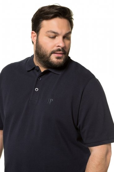 JP1880 712617 Polo coupe ventre Bleu marine - Polos - Polos homme grande taille