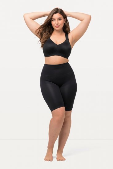 Ulla Popken 714677 Panty gainant Noir - Lingerie gainante - 