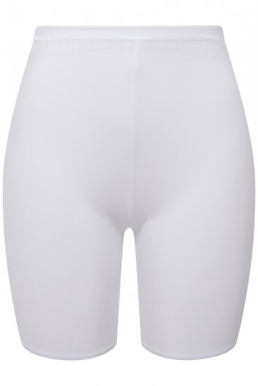 Ulla Popken 716595 Boxers avec protection des cuisses lot de 3 Blanc - Culottes - 