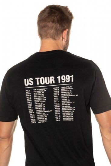 JP1880 Guns N’ Roses Skull Comfort Fit Band T-Shirt Black - T-shirts - T-shirts Homme Grande Taille