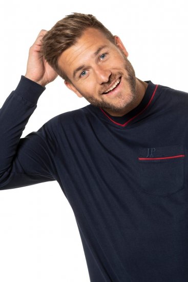 JP1880 721331 Chemise de nuit à manches longues Bleu marine - Sous-vêtements & bain - Sous-vêtements Grande Taille