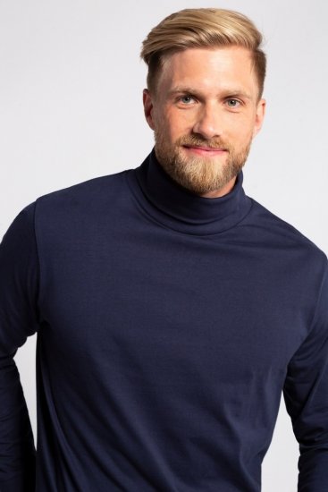 JP1880 723303 Haut à col roulé manches longues Bleu marine - Sweatshirts & hoodies - Sweatshirts/Hoodies grande taille homme