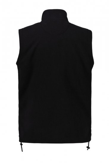 JP1880 723305 Gilet polaire à col montant Noir TALL - TALL gilets sans manches - 