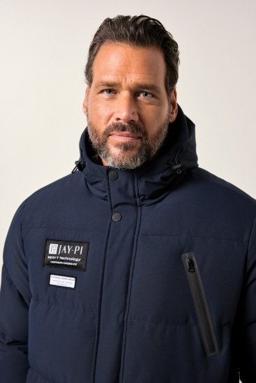 JP1880 748520 Parka déperlante et coupe-vent Bleu marine - Vestes - Vestes Homme Grandes Tailles