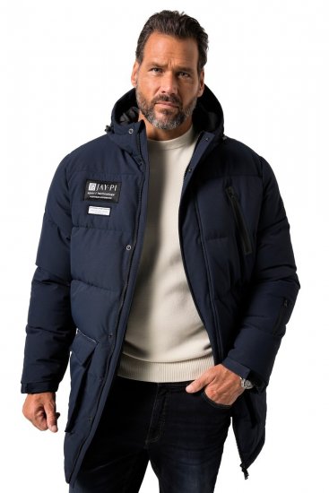 JP1880 748520 Parka déperlante et coupe-vent Bleu marine - Vestes - Vestes Homme Grandes Tailles