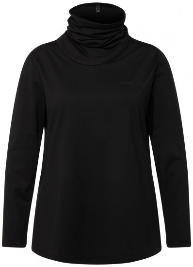 Ulla Popken 751623 Haut de ski à séchage rapide Noir - Vêtements de ski - 
