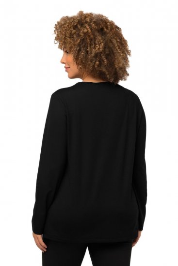 Ulla Popken 751623 Haut de ski à séchage rapide Noir - Vêtements de ski - 