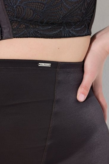 Ulla Popken 781632 Culotte gainante taille haute Marron - Lingerie gainante - 