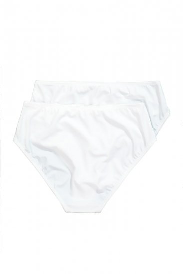 Ulla Popken 781658 Culottes lot de 2 Blanc - Culottes - 