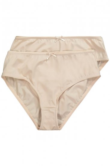 Ulla Popken 781658 Culottes lot de 2 Beige - Culottes - 