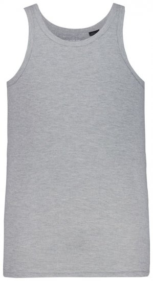 JP1880 782617 Maillot de corps côtelé Gris chiné - Sous-vêtements & bain - Sous-vêtements Grande Taille