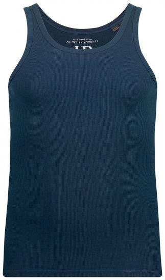 JP1880 782617 Débardeur côtelé Bleu nuit TALL - TALL sous-vêtements & bain - TALL Sous-vêtements & Maillots de Bain