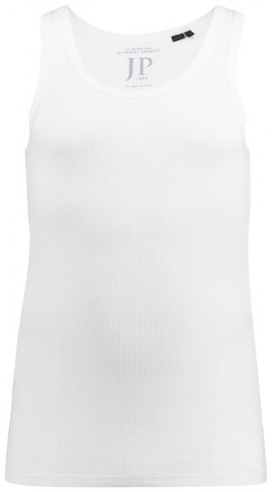 JP1880 782617 Débardeur côtelé Blanc TALL - TALL sous-vêtements & bain - TALL Sous-vêtements & Maillots de Bain