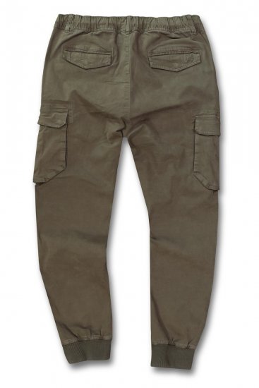 JP1880 782635 Pantalon cargo Vert olive - Jeans et pantalons - Jeans et Pantalons grande taille 