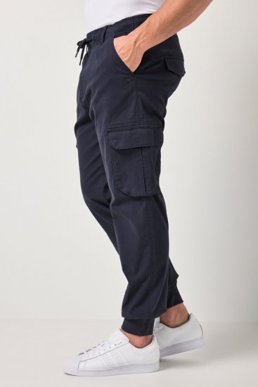 JP1880 Stretchy FLEXNAMIC Cargo Pants Navy - Pantalons cargo - Pantalon cargo hommes grandes tailles