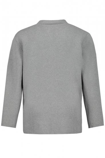 JP1880 Milano Flexnamic Blazer tricoté Gris chiné - Costumes - Costumes grandes tailles 