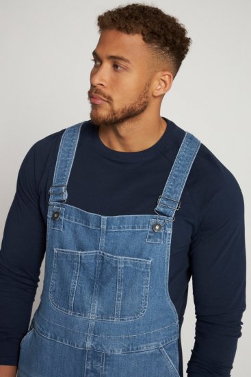 JP1880 Dungarees Denim Adjustable Straps Blue - Jeans et pantalons - Jeans et Pantalons grande taille 
