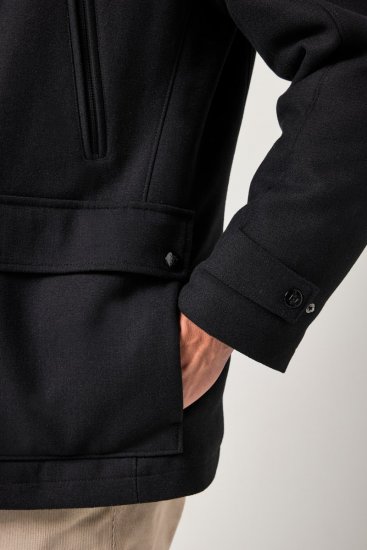 JP1880 Jacket Water-repellent Warm Black - Vestes - Vestes Homme Grandes Tailles