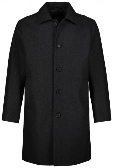 JP1880 795116 Manteau déperlant en laine mélangée Anthracite TALL - TALL vestes - Vestes TALL pour hommes grands