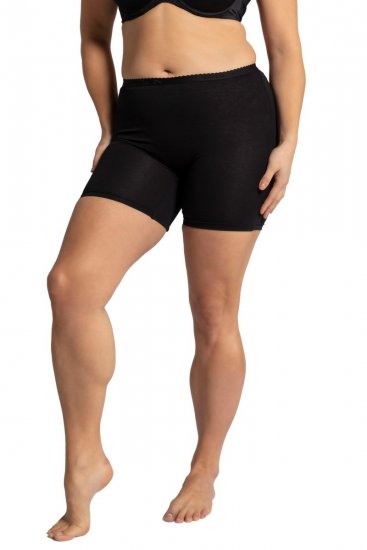 Ulla Popken 799090 Boxers Noir - Culottes - 