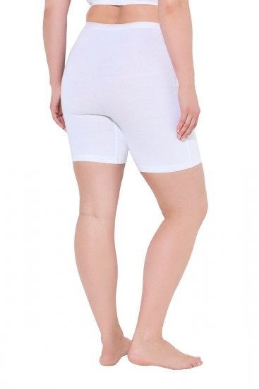 Ulla Popken 799090 Culottes Blanc - Culottes - 