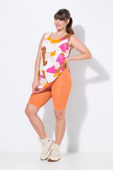 Ulla Popken 799278 Collant 80 den Orange - Collants & chaussettes - 