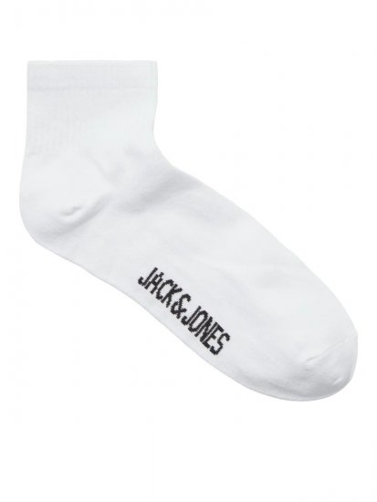 Jack & Jones Leon Chaussettes de tennis Blanc lot de 3 - Sous-vêtements & bain - Sous-vêtements Grande Taille